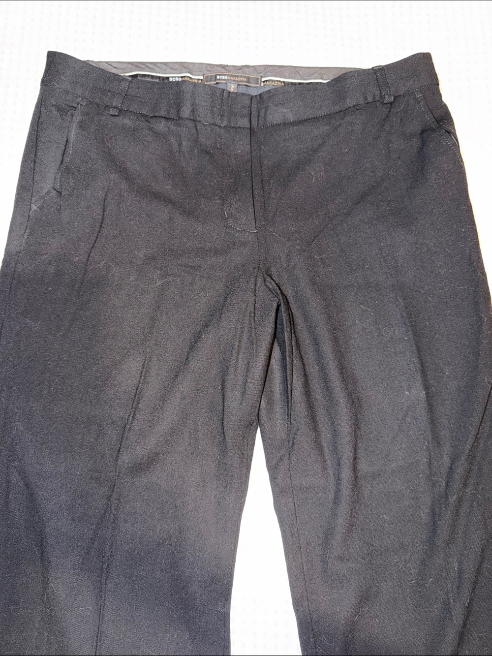 BCBGMaxAzria Black Tailored Dress Pants